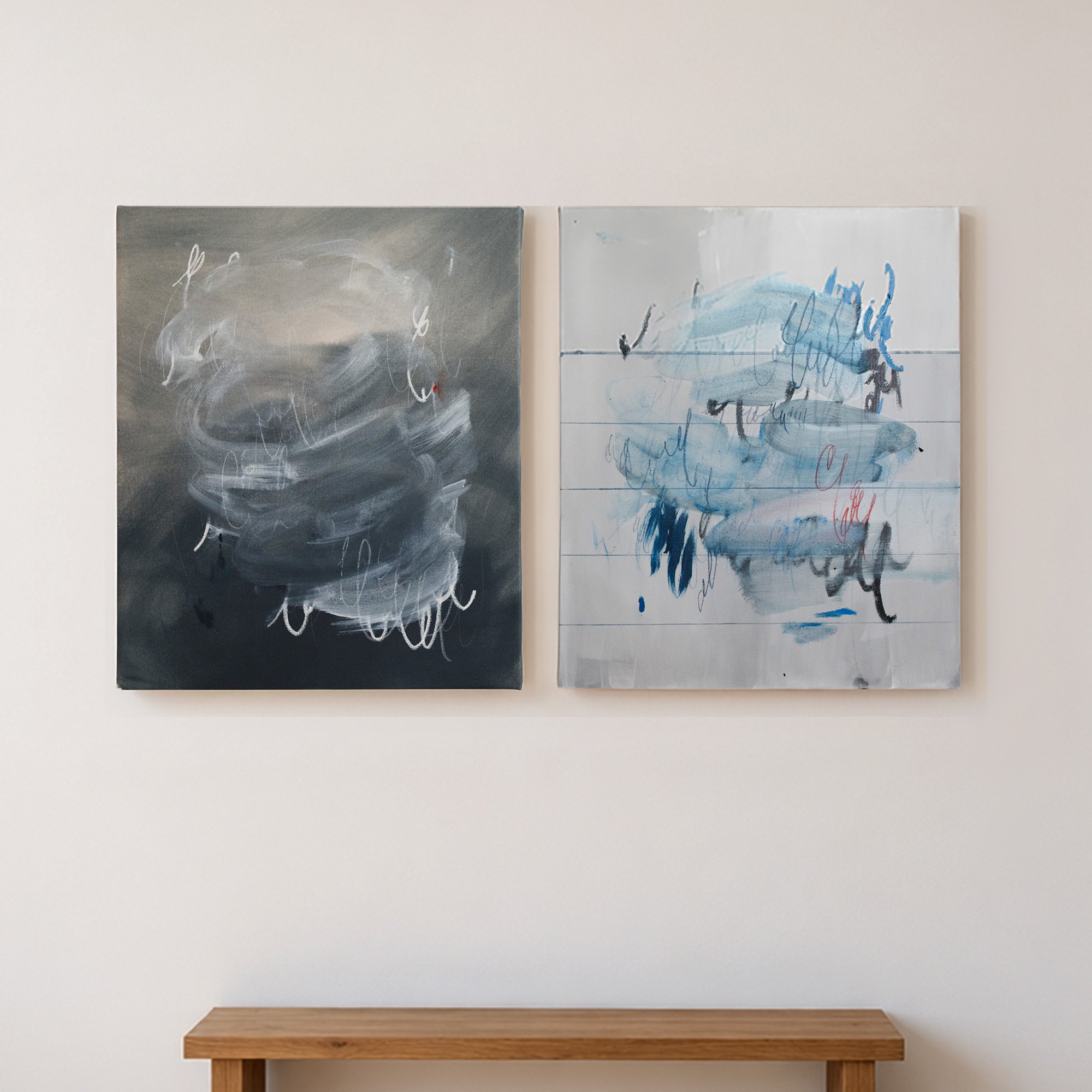  A Drop in the Ocean: Diptych II 