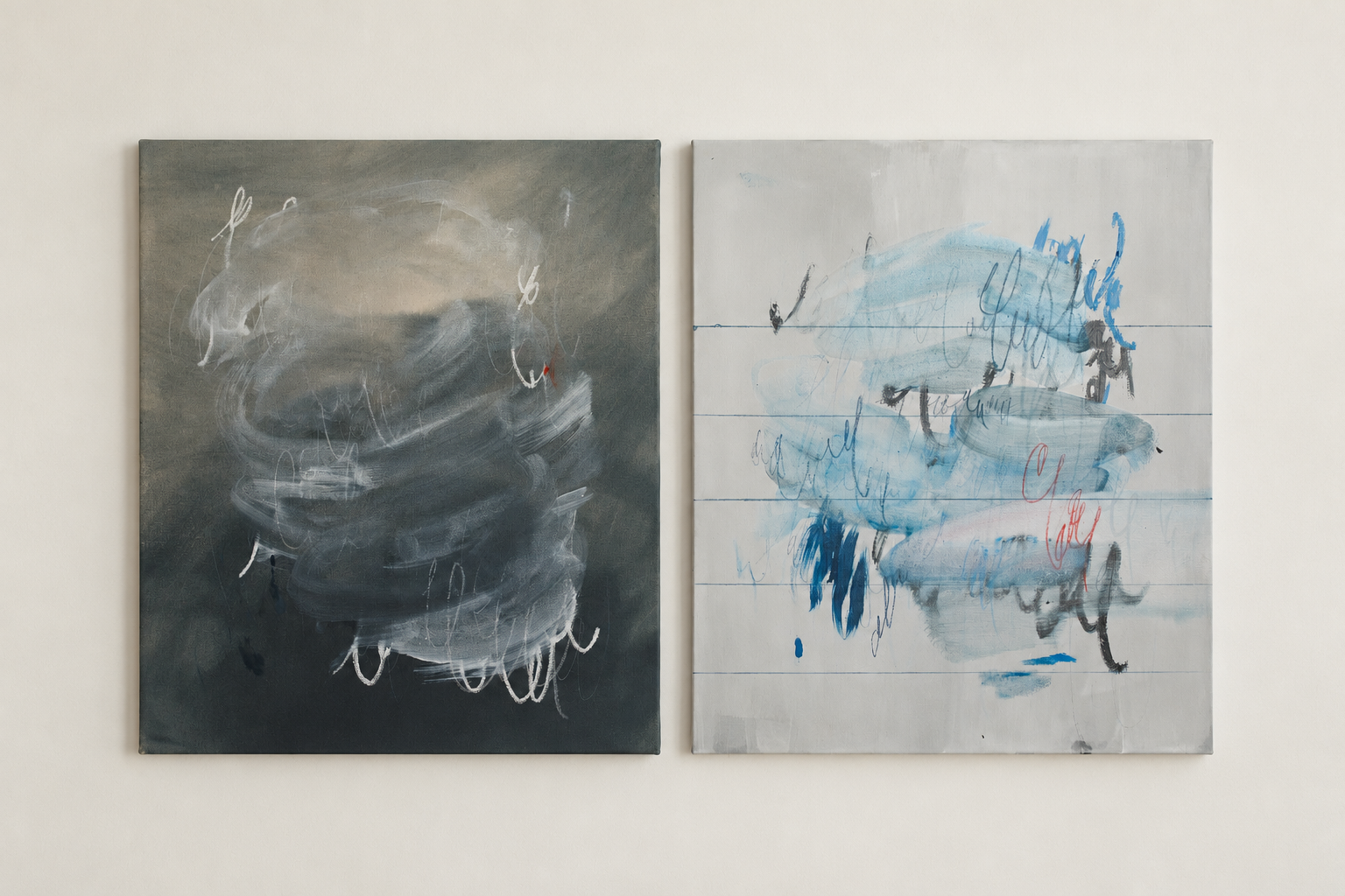 A Drop in the Ocean: Diptych II
