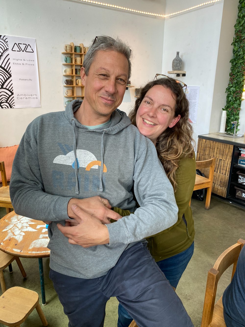 Ryan McDonald - Deb and Joe came to support me at a personal show at Dubsea Coffee.jpg