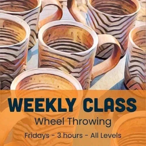 Rain City Clay: Wheel Throwing: All Levels