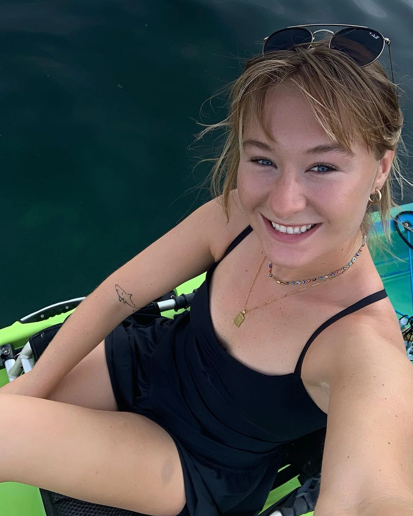 Morning kayak and water cleanup 🛶♻️