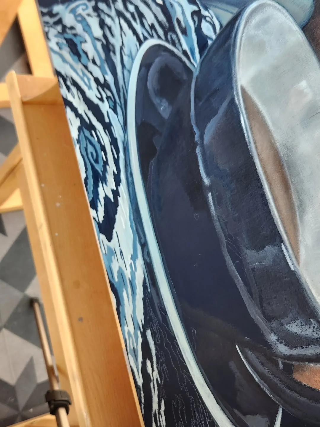 2026 and I'm back in the studio, feeling rejuvenated in mind and soul after spending quality time with family and friends. It's great to come back to painting with a fresh perspective. This year, I'm excited to take on new projects, challenge myself,