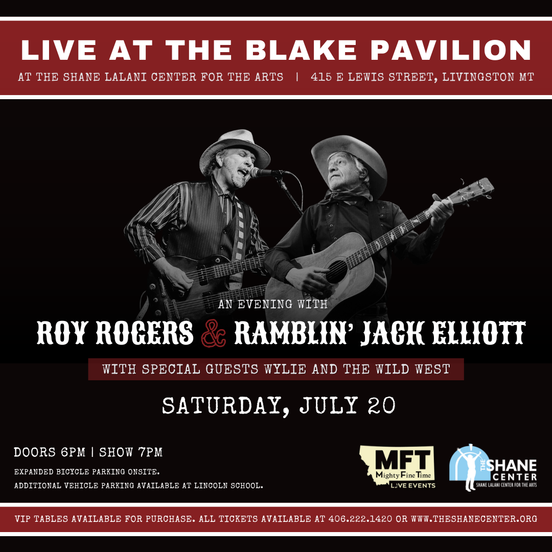 A Evening with Roy Rogers &amp; Ramblin' Jack Elliott — with special guests Wylie and the Wild West 