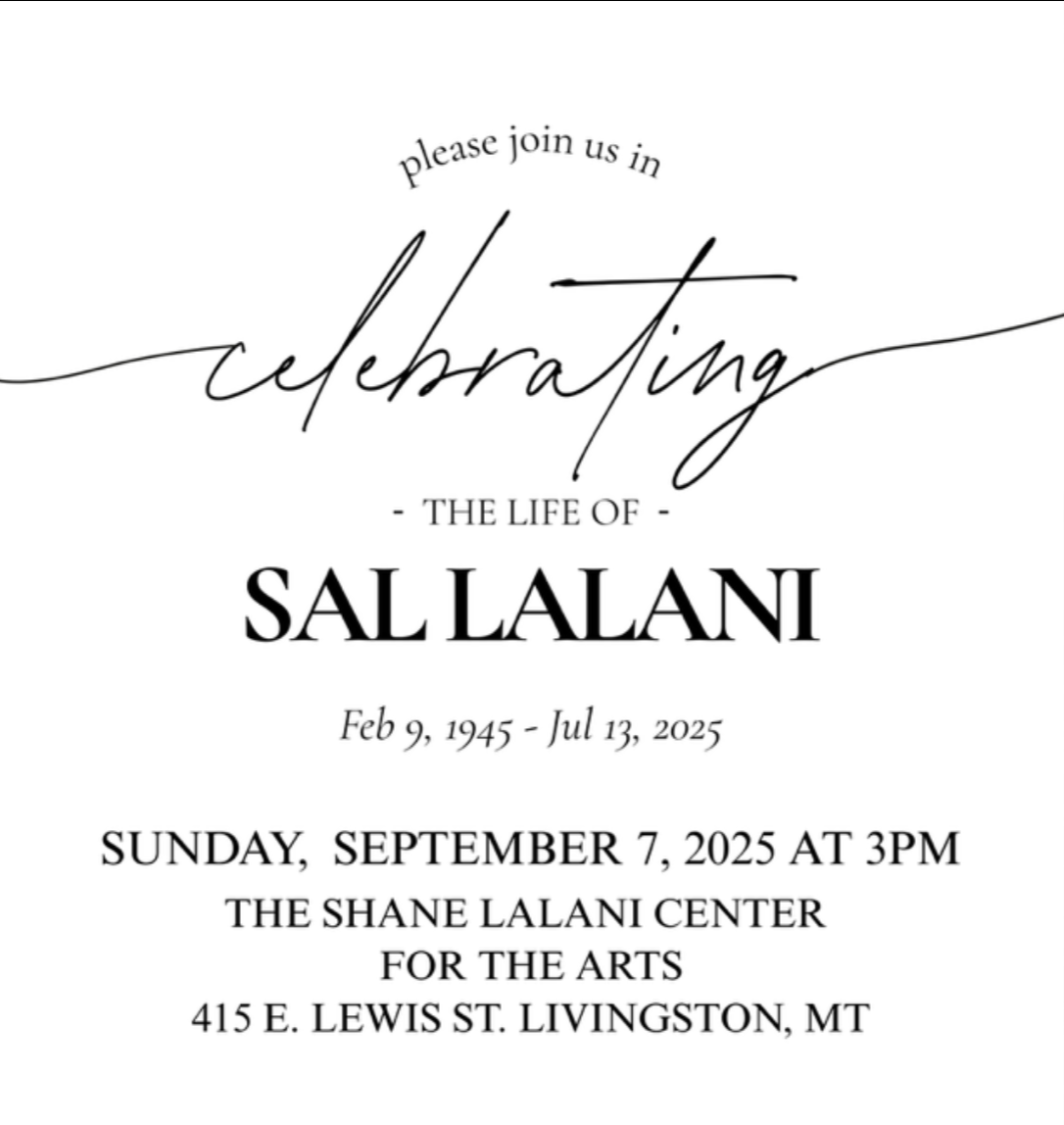 CELEBRATION OF THE LIFE OF SAL LALANI
