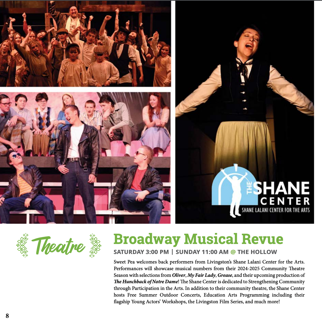 Broadway Musical Revue at Sweet Pea