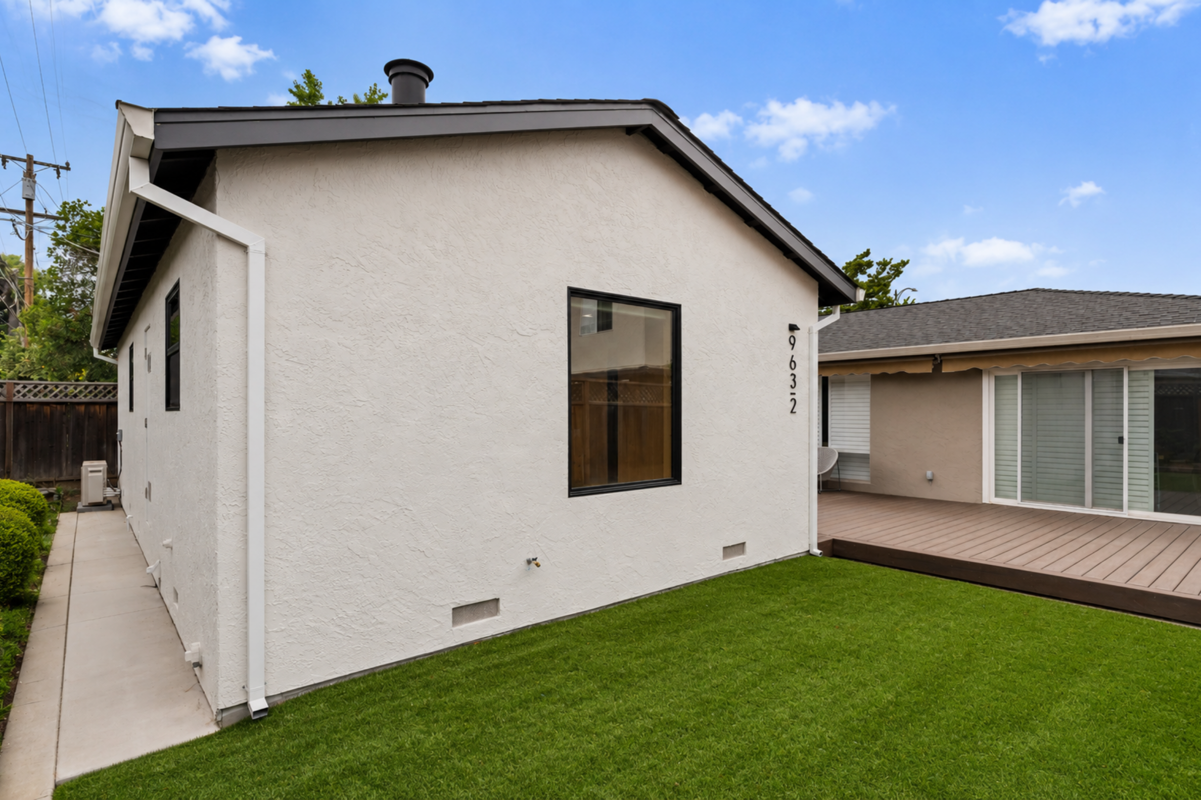 Modern ADU in San Jose with clean architecture, durable finishes, and a low-maintenance backyard.