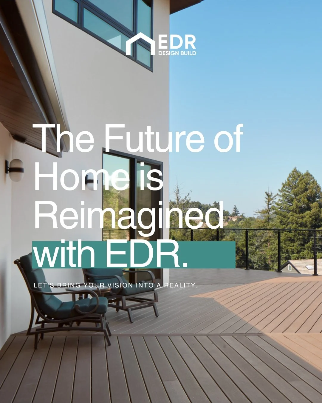 The future isn't just something you wait for, it's something you build. 🛠️✨

At EDR Design Build, we believe the "Future of Home" means taking the spaces you already love and reimagining them for the life you want to lead. Whether it's ope