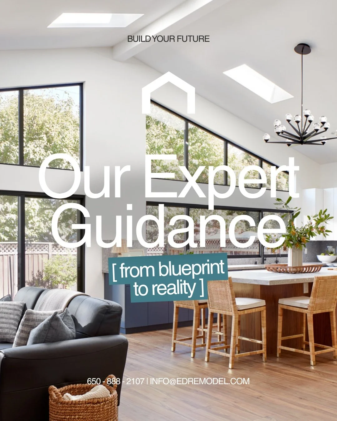 The future of living is a new custom home. 🏡✨

At EDR Design Build, we don&rsquo;t just build houses, we build legacies. We&rsquo;re with you for the entire process, guiding your vision from initial blueprints to the moment you step over the thresho