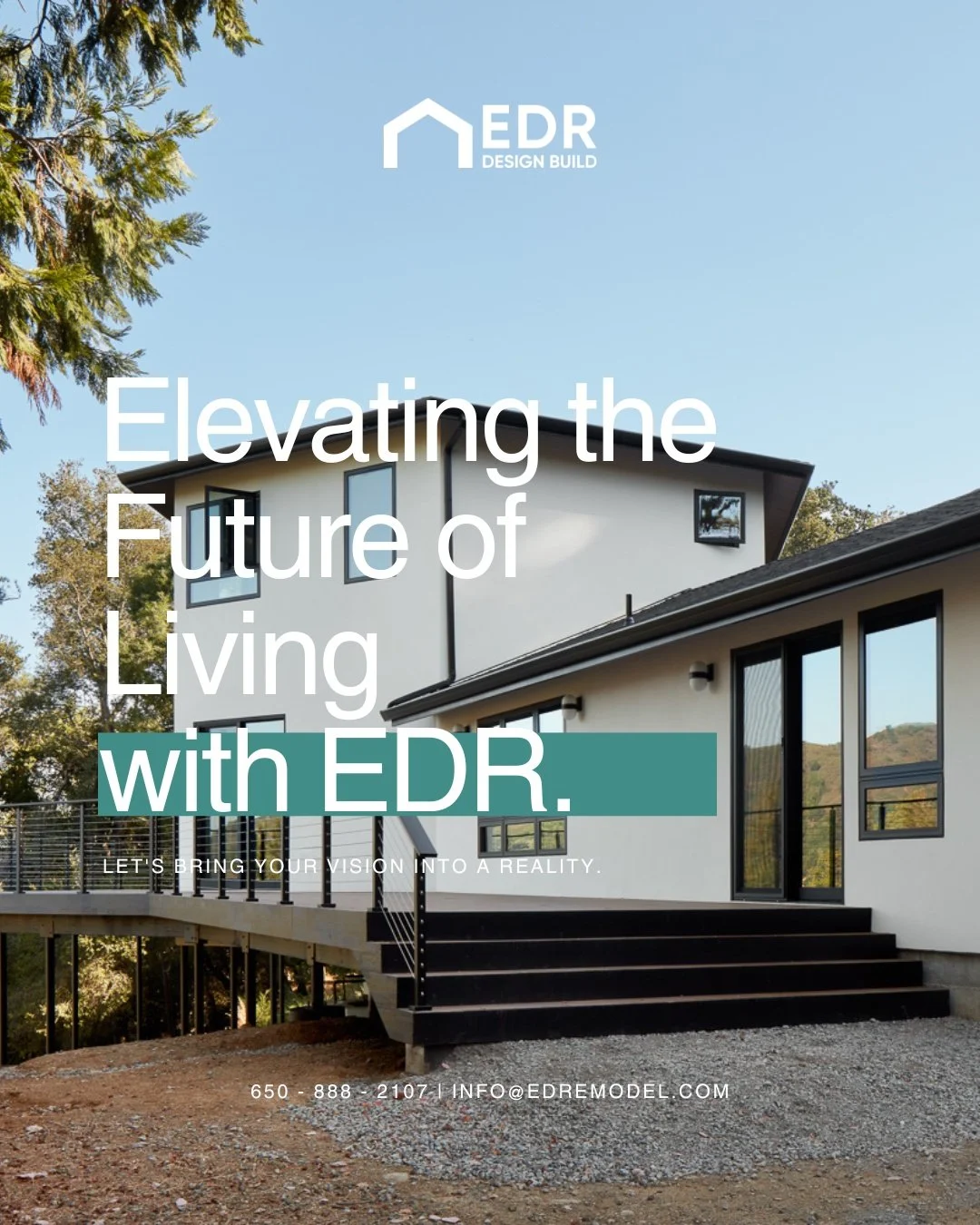 Your Vision, Reimagined. 🏡✨

At EDR Design Build, we believe the future of home isn't just about construction&mdash;it's about how you experience your space. We&rsquo;re pushing the boundaries of residential design to create homes that are as functi