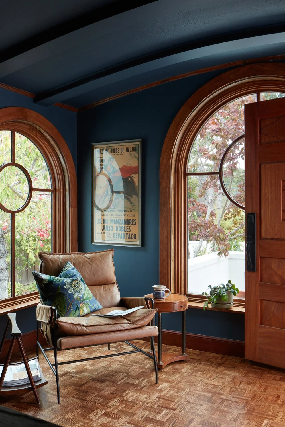 Moody, sophisticated, and built for gathering—this pool room blends vintage character with modern comfort.