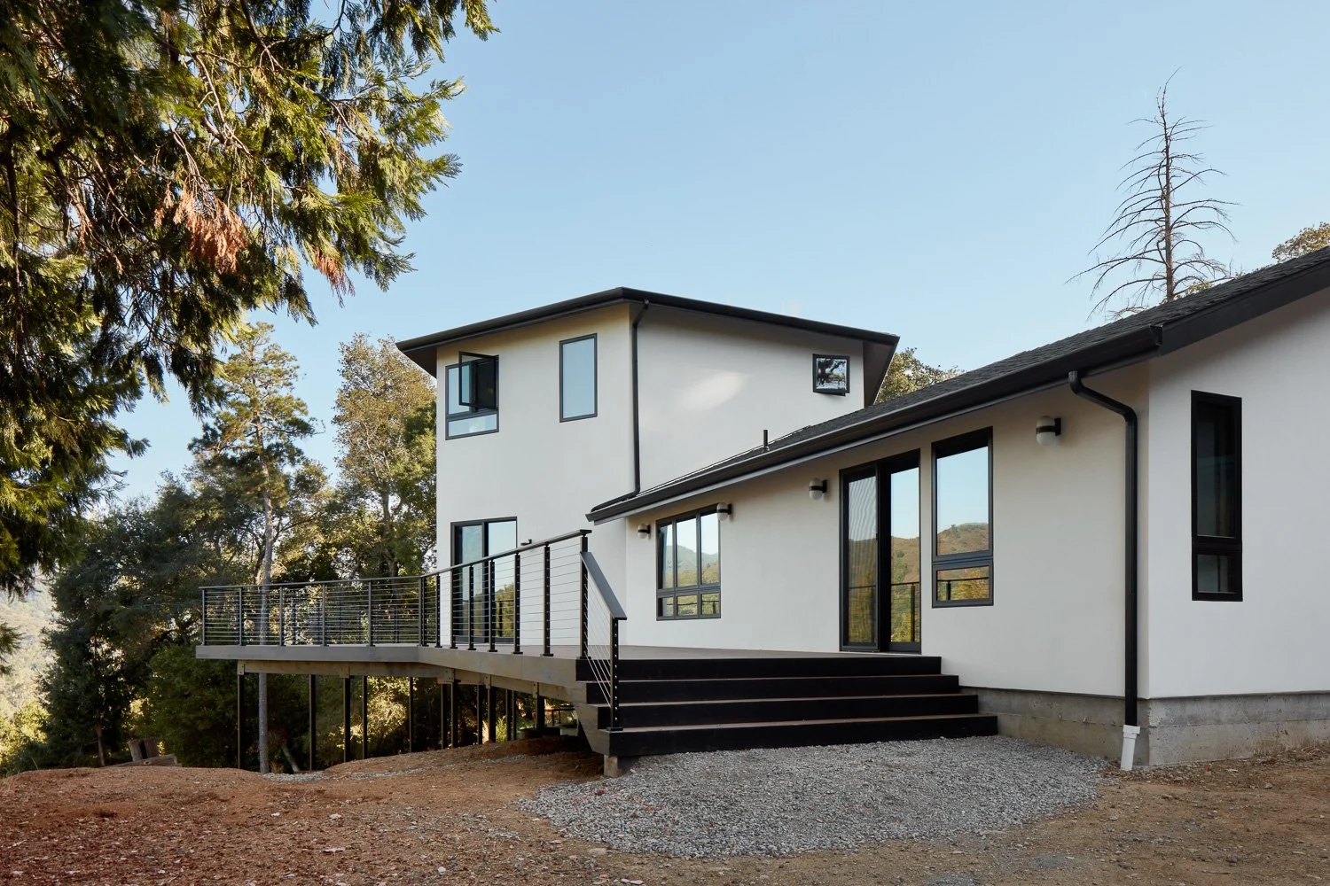 Indoor-outdoor living, elevated. A private deck designed to capture views, light, and everyday moments.