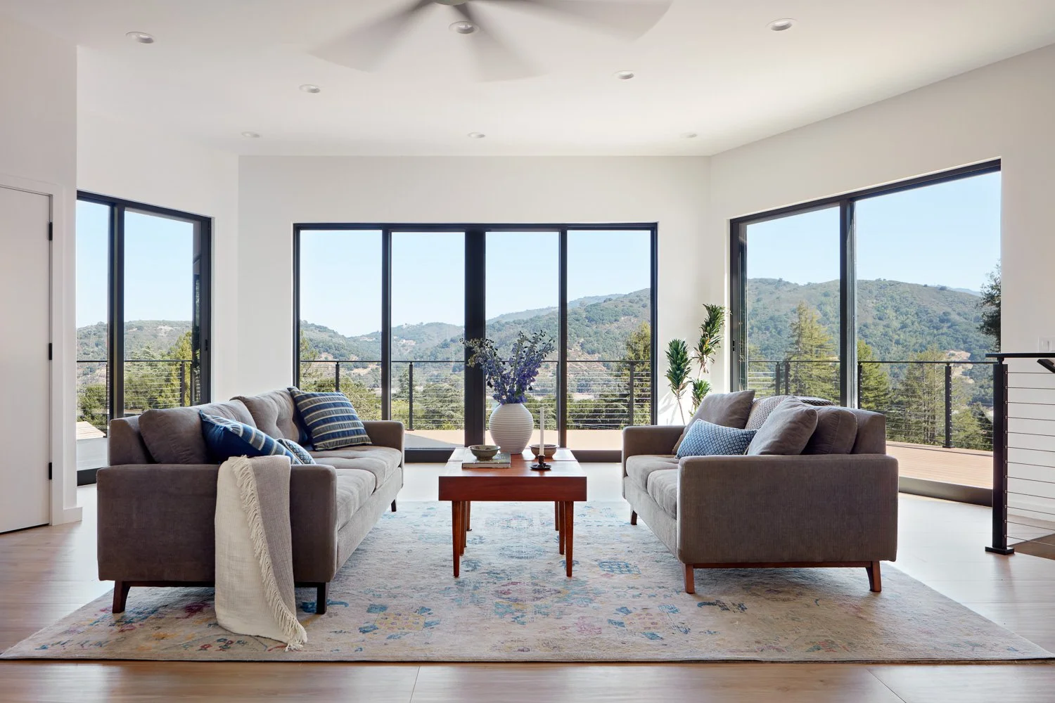 A balanced seating layout that blends comfort and openness, perfect for everyday living and effortless entertaining.