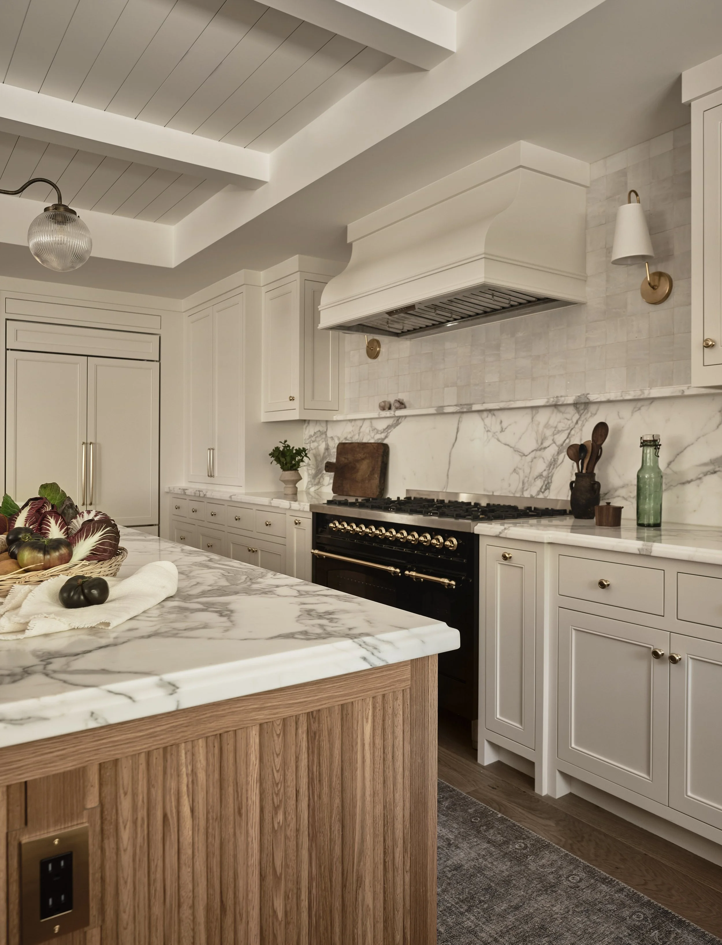 Open shelving and built-in cabinetry designed for function and style in this Addition & Full Home Remodel.