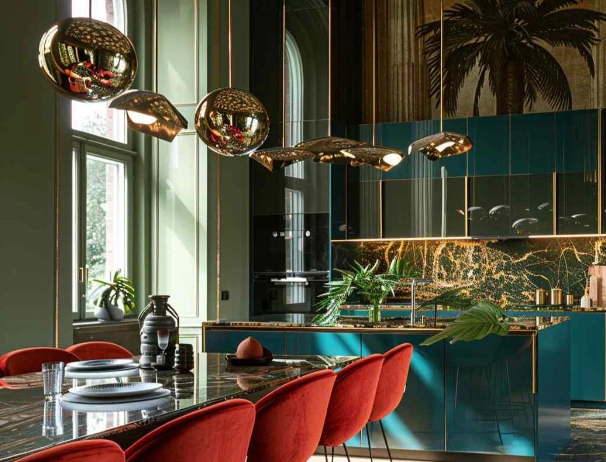 The Hollywood Regency Kitchen: Glamour and Luxury in Every Detail — EDR ...