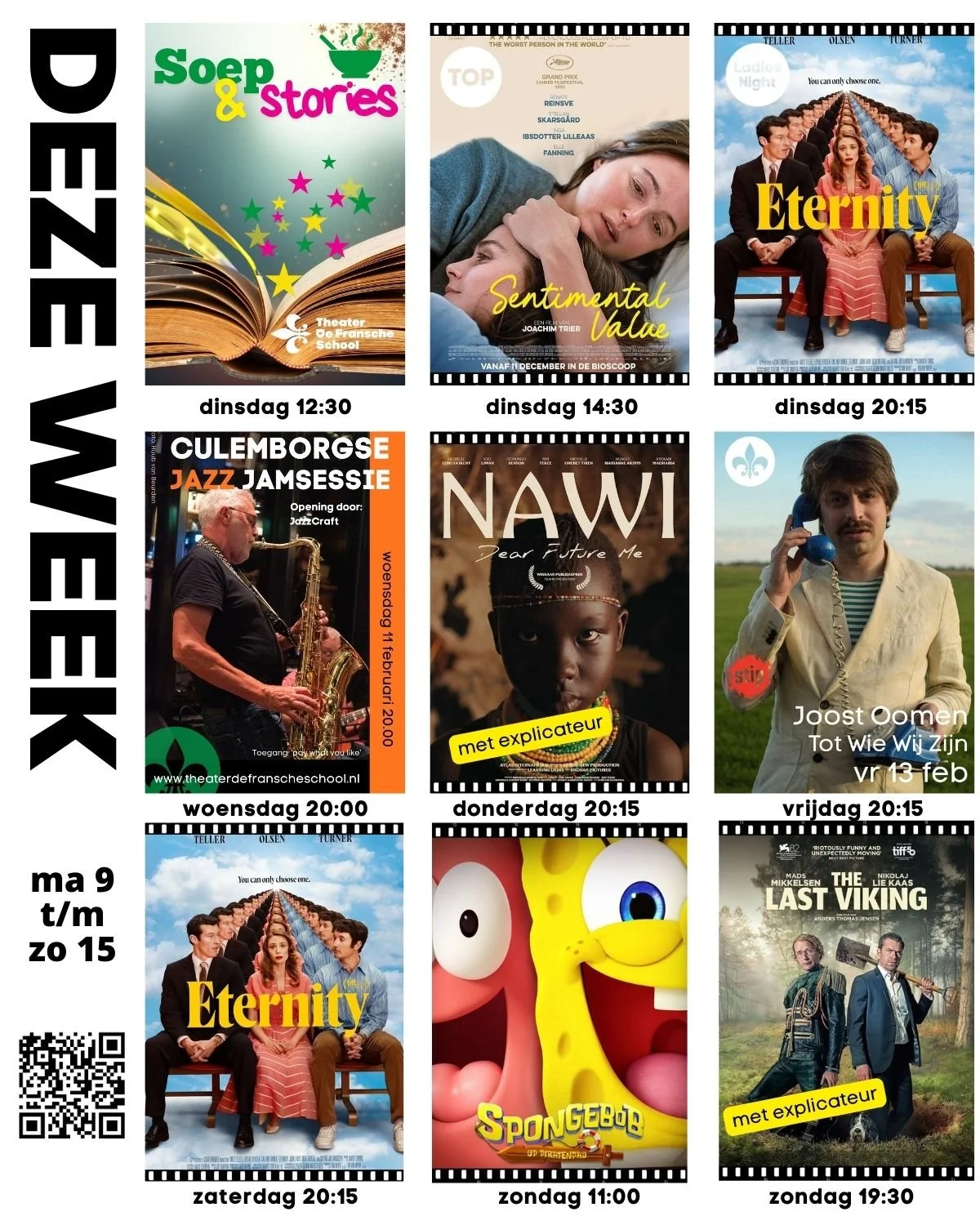 DEZE WEEK DI 10 - ZON 15 FEB 