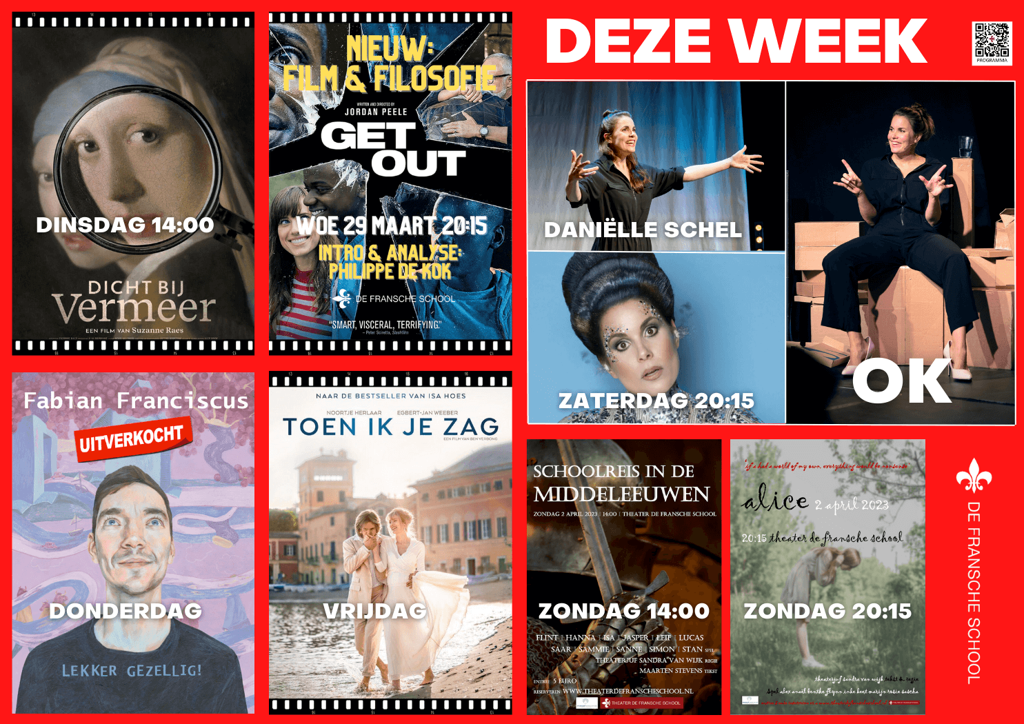 DEZE WEEK IN JOUW THEATER (MA 3 - ZO 9 APRIL)