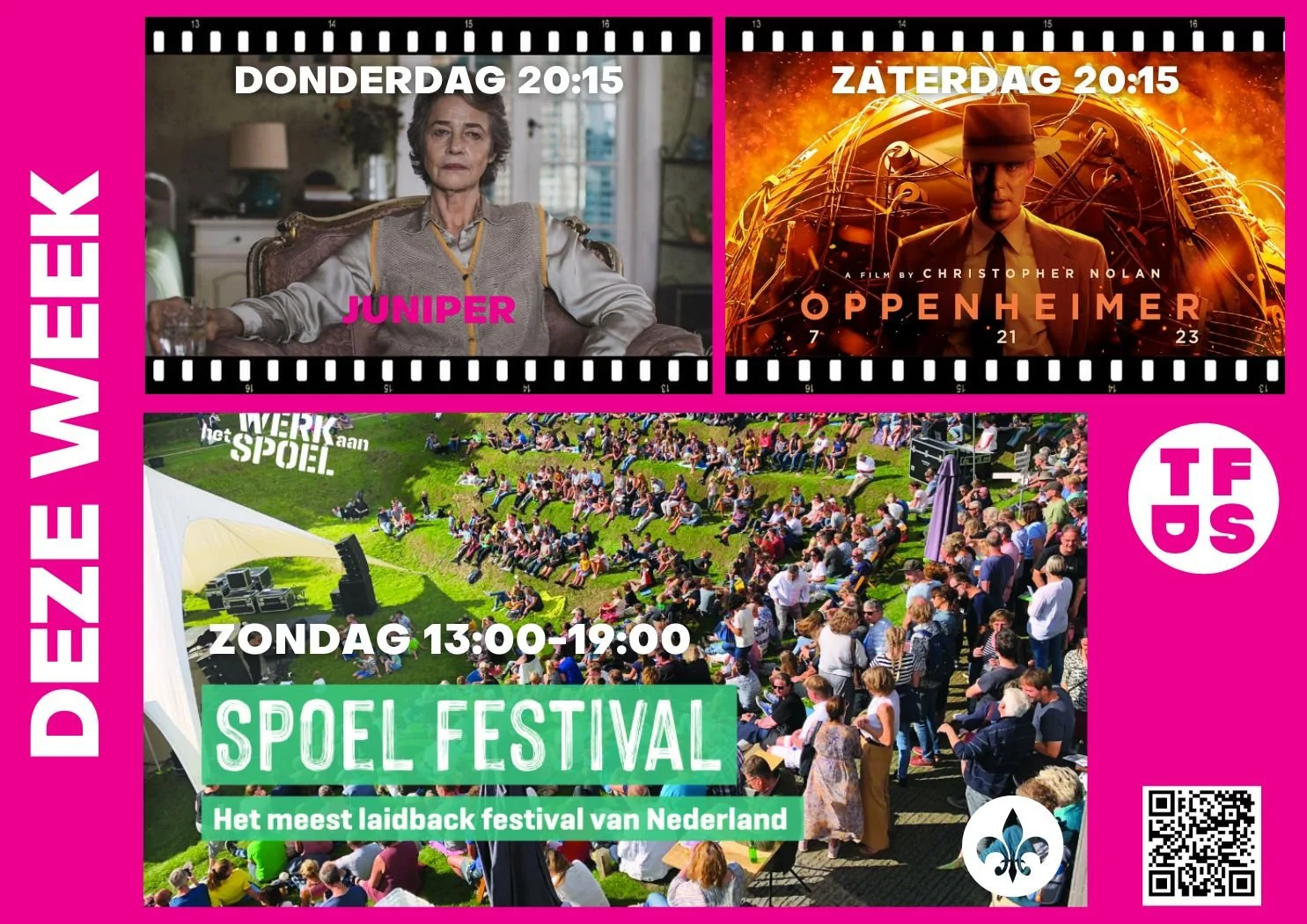 DEZE WEEK DO 31 - ZO 3 SEPT