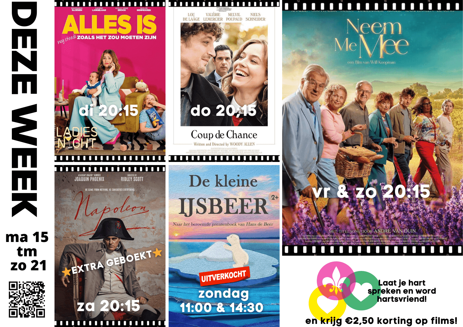 DEZE WEEK DI 16 - ZO 22 JAN