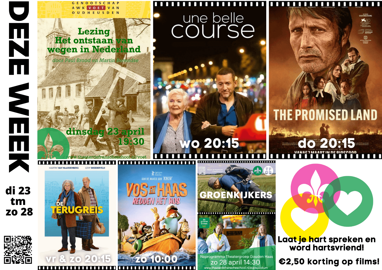 DEZE WEEK DI 23 - ZO 28 APRIL