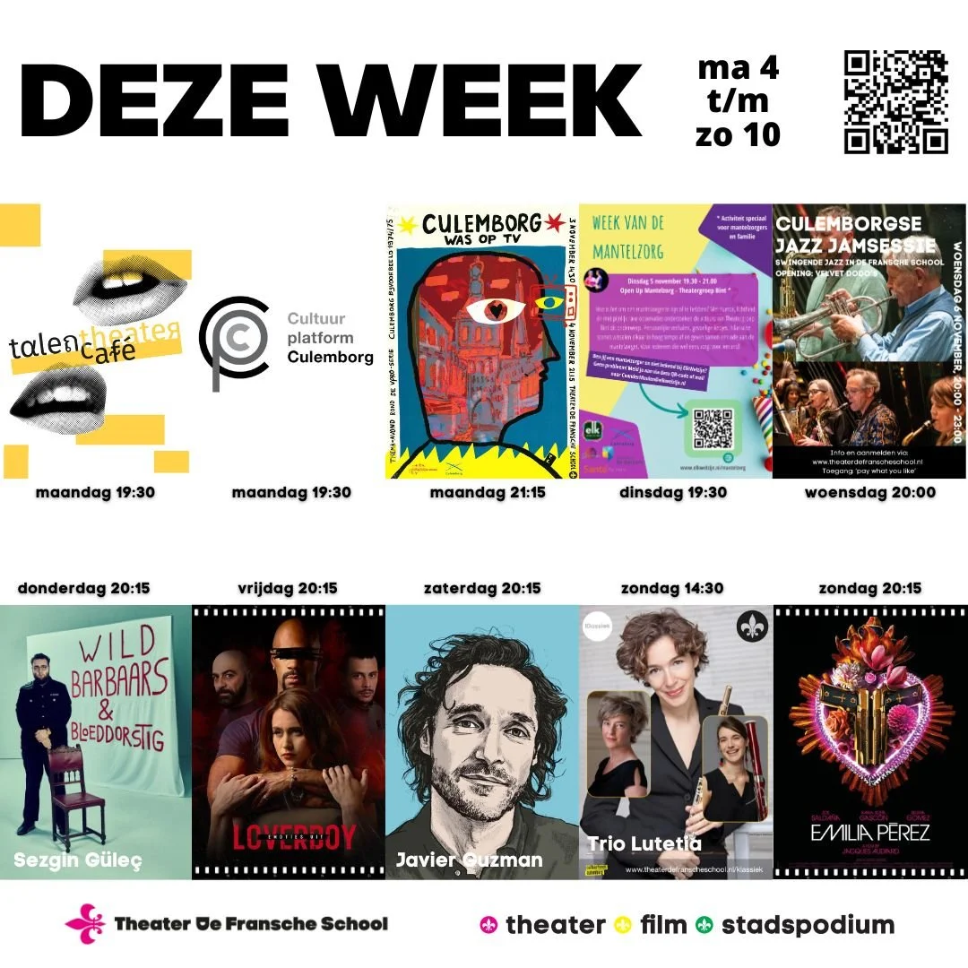 DEZE WEEK MA 4 - ZO 10 NOV