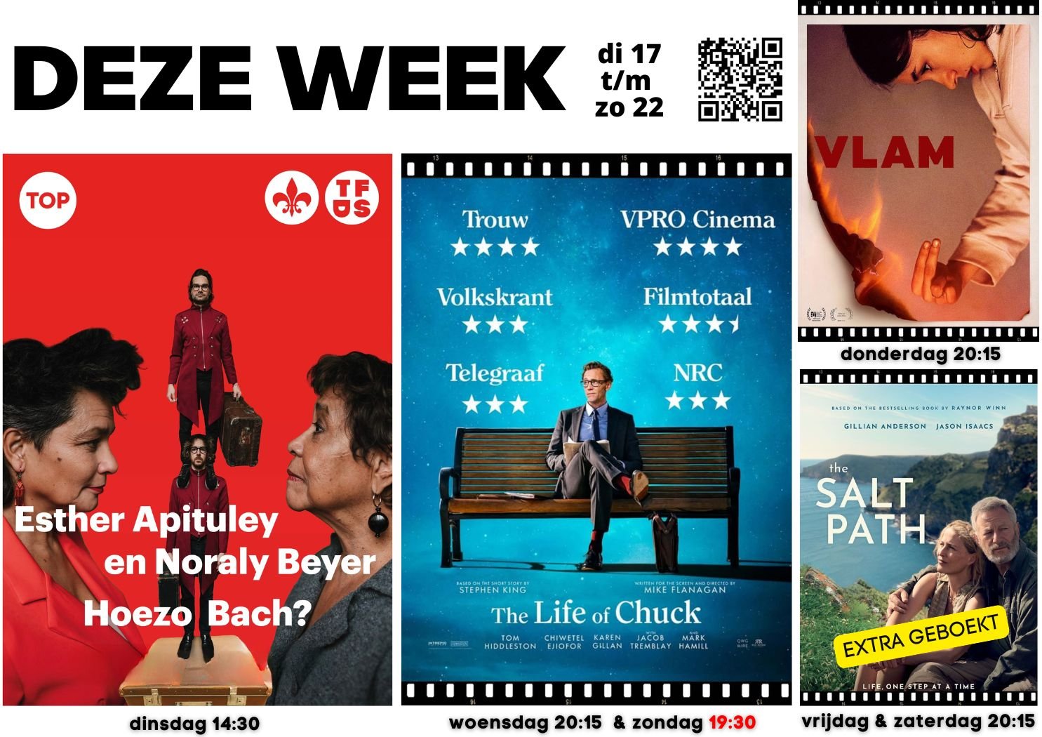 DEZE WEEK DI 17 - ZO 22 JUNI