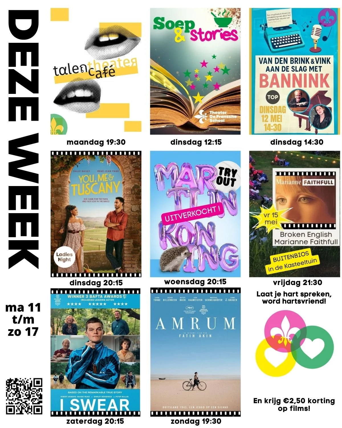DEZE WEEK MA 4 t/m ZO 10 MEI  (Copy)