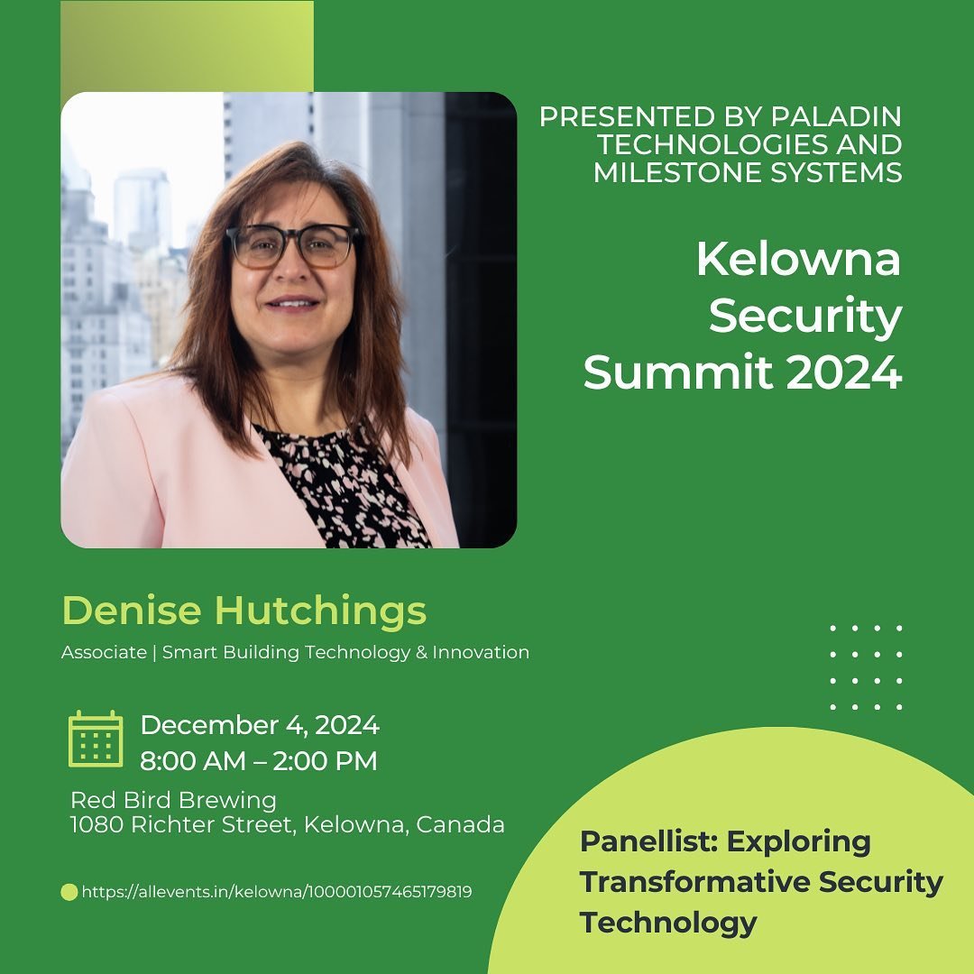 Curious about how AI, Cloud, IoT, and Cybersecurity intersect? Join AES Associate, Denise Hutchings and other innovators at the 2024 Kelowna Security Summit for a panel discussion on &ldquo;Exploring Transformative Security Technology&rdquo;. Uniting
