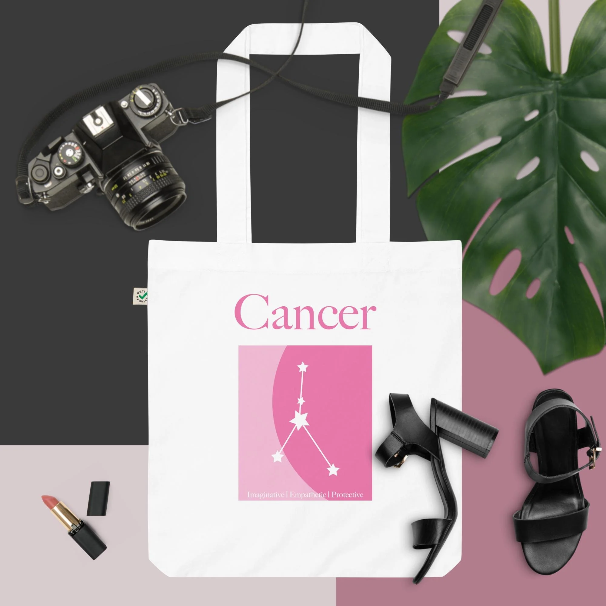 Organic Cancer tote bag