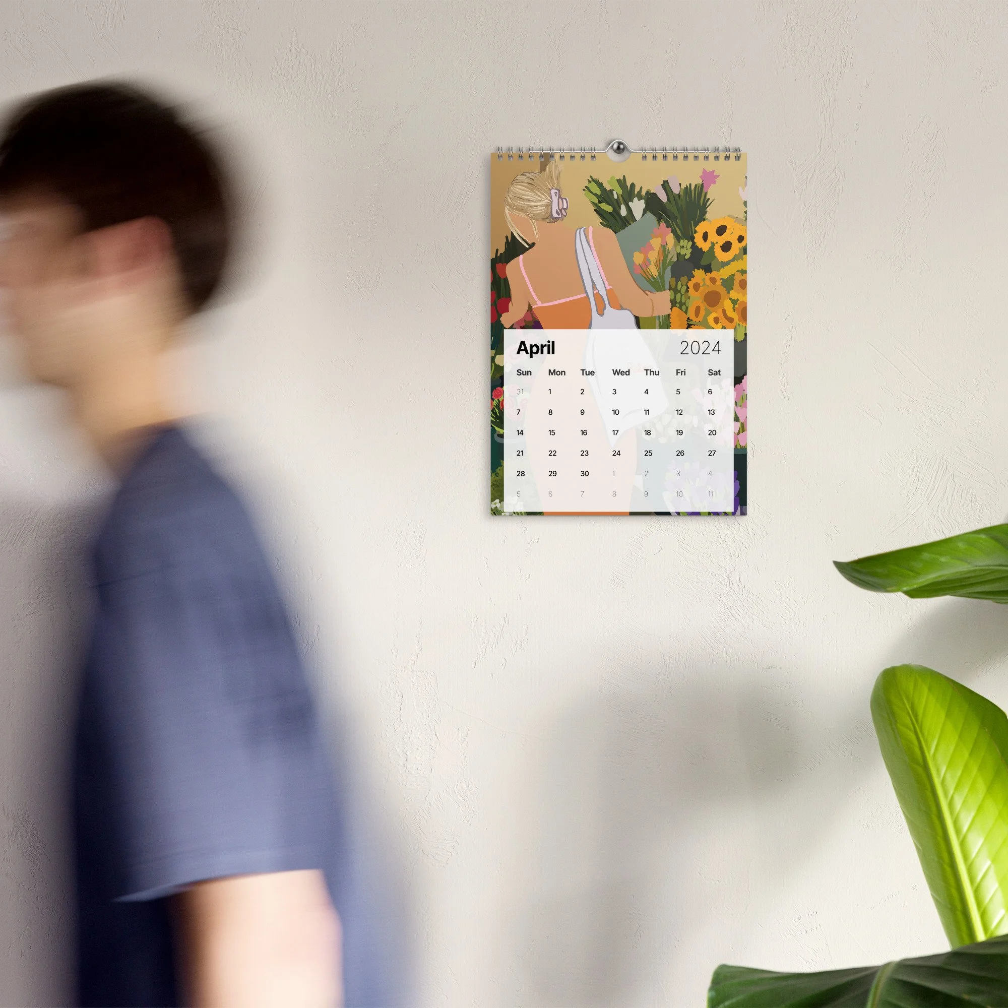 Plants Wall calendar (2024)