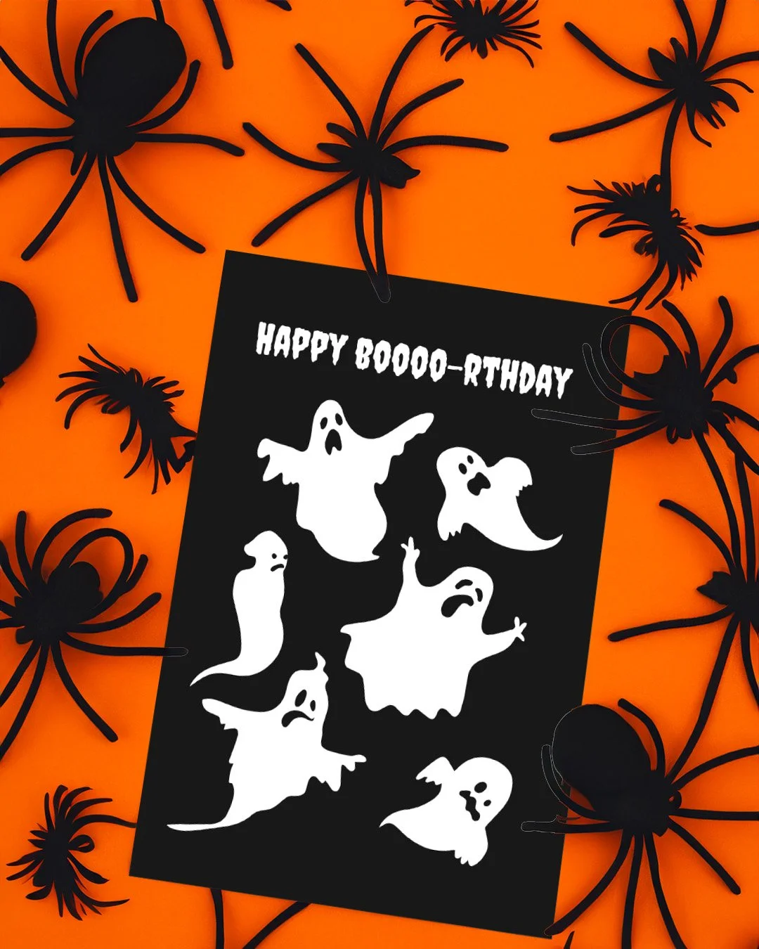 Happy Boo-rthday card