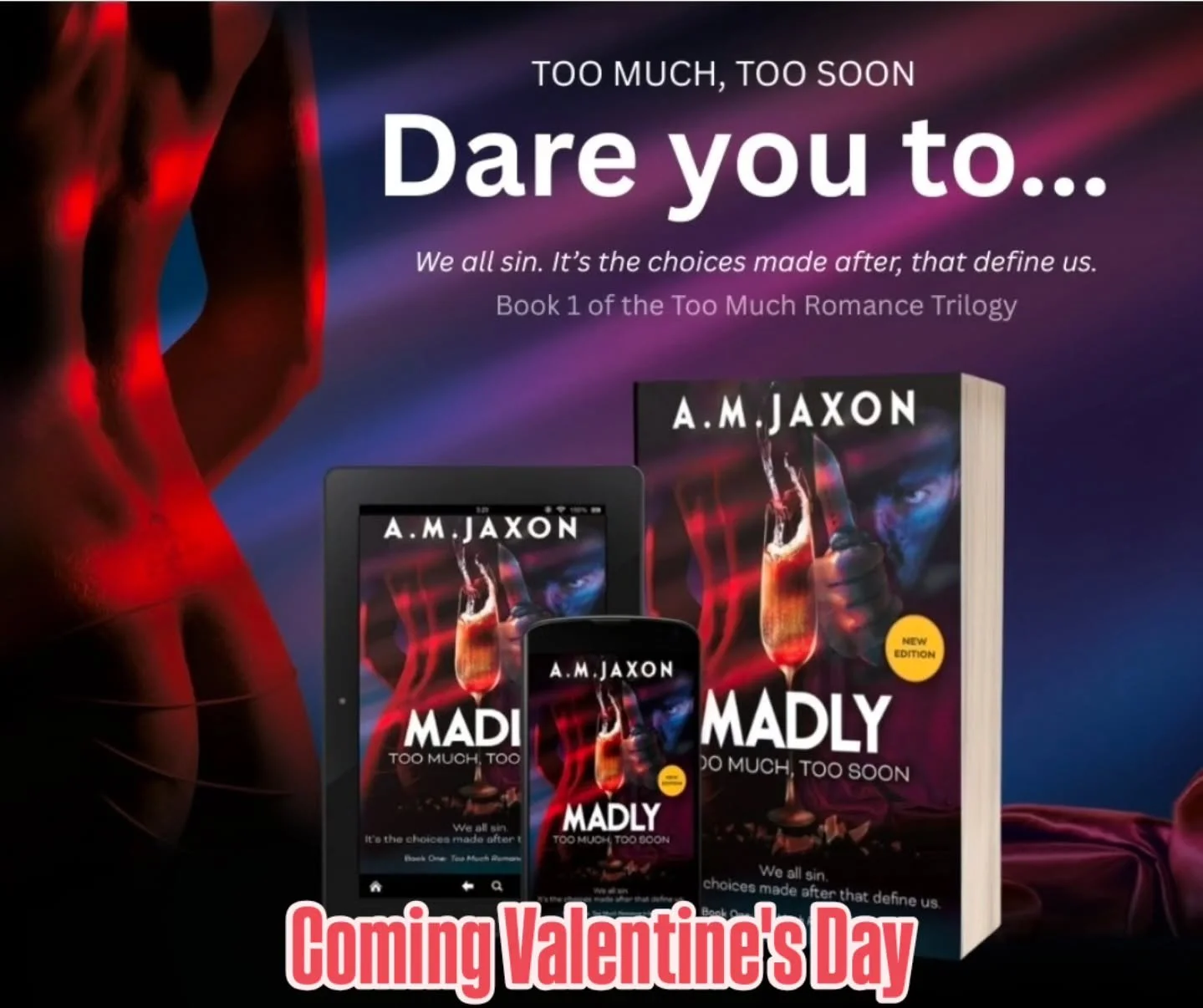 This one's been a long time coming. FIRST TIME IN PAPERBACK. I started writing the first scenes for this book in 2013. Now the new edition is being released Valentine's Day 2026. Thanks to @hembury_books 

#romancethriller #romanticsuspense #romance 