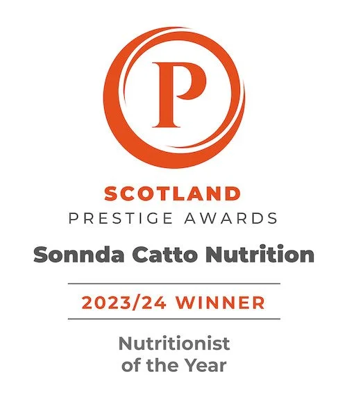 Sonnda Catto, Nutritionist of the Year Scotland, Prestige Awards 2023