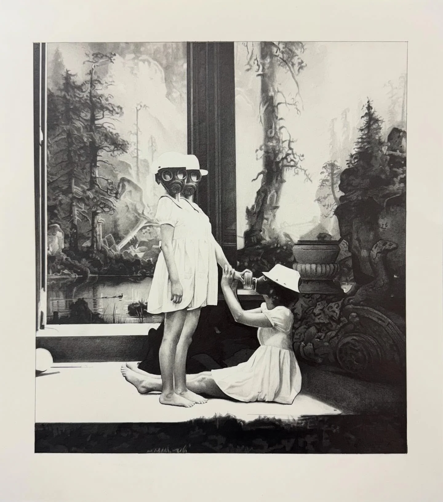 This pencil drawing is the first work you will come across in my solo show. The show is now open to the public until the 22nd of November, and I will be in conversation with Serpentine Gallery curator Tamsin Hong on the 18th of November from 6pm. 

D