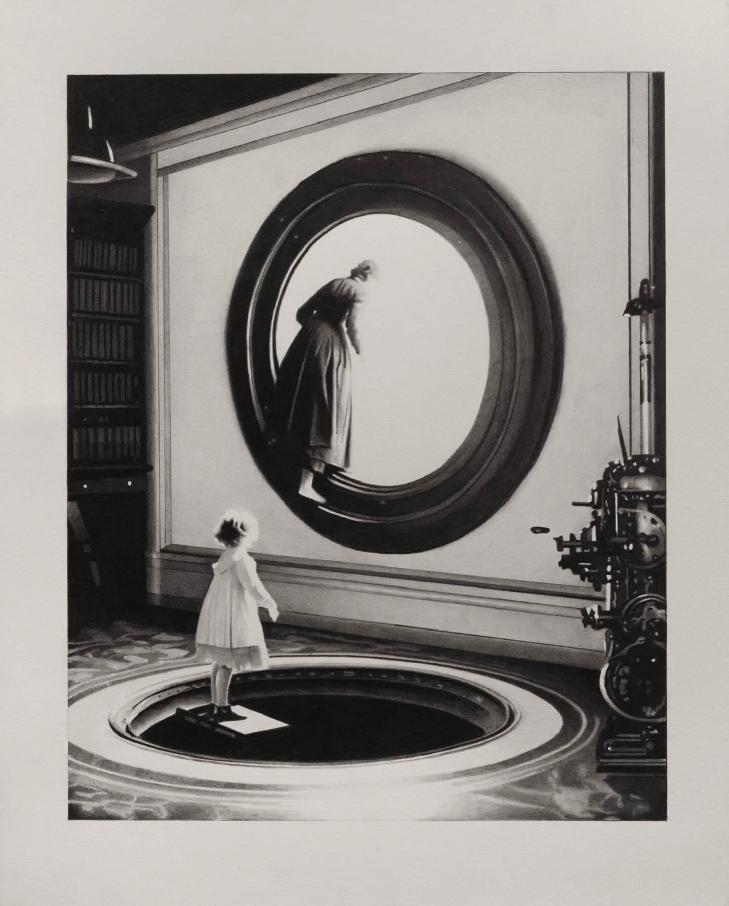 The Well - a little drawing to give you a taster of my solo show opening on Friday the 17th of October at Kristin Hjellegjerde Gallery here in London. 

The Well (2025) 40 x 33 cm, pencil on paper

@kristinhjellegjerdegallery