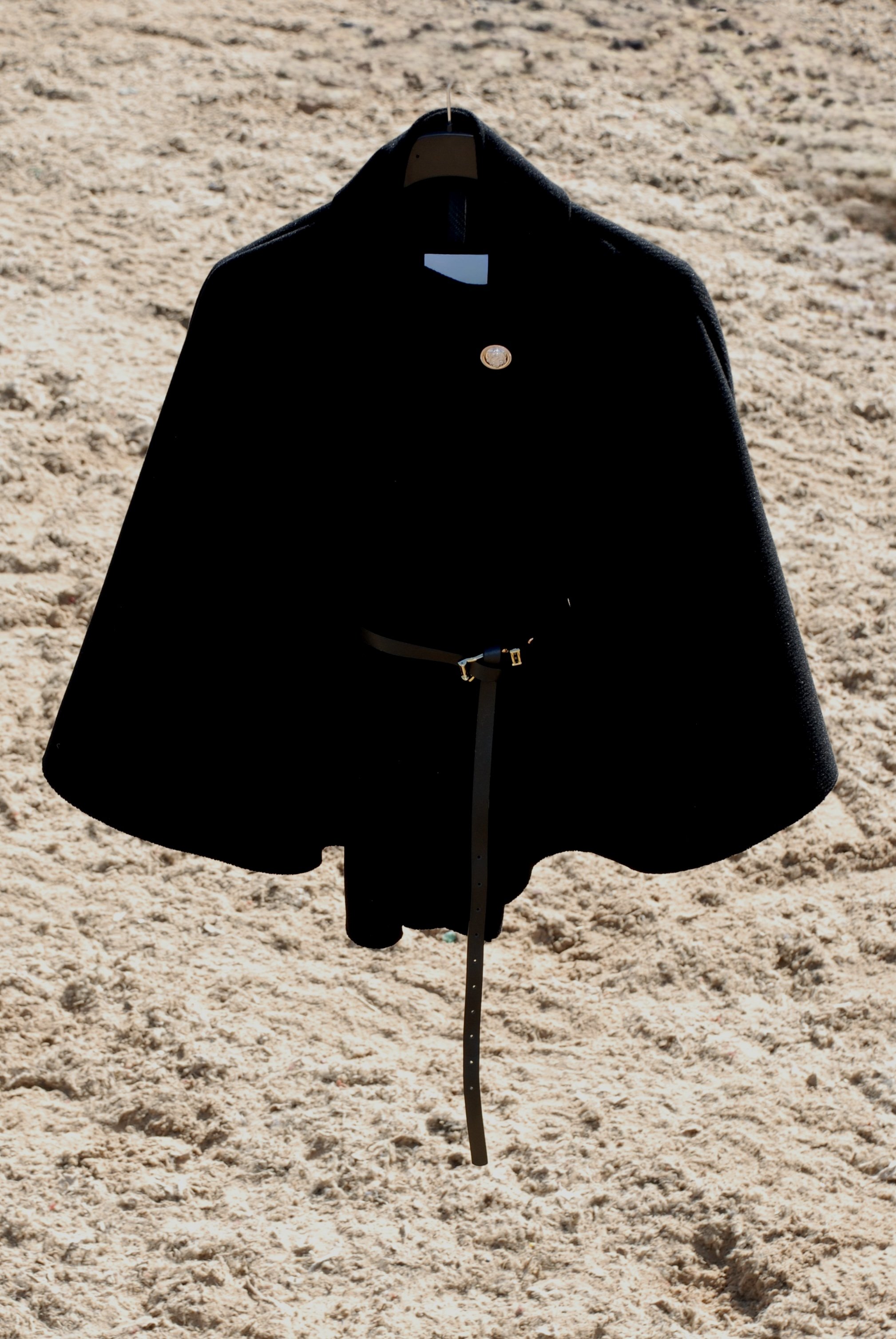 Black Belted Cape