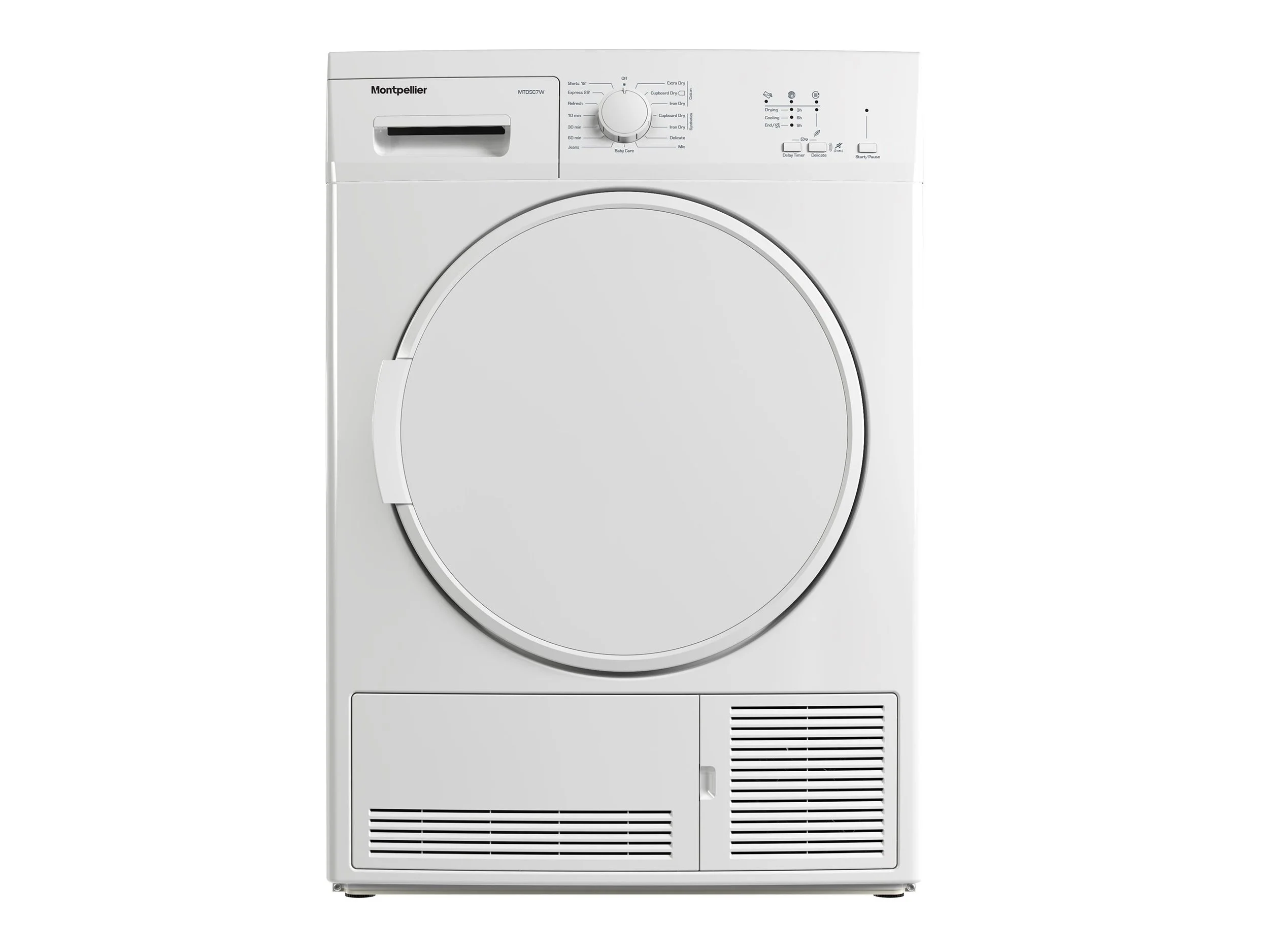Montpellier MTDSC7W 7kg Condenser Tumble Dryer