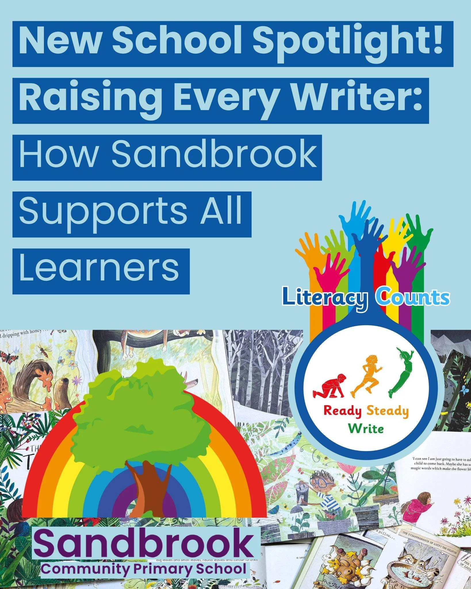 New School Spotlight!
How can a writing programme bring clarity for teachers and raise outcomes for every pupil?
At Sandbrook Community Primary School, a consistent and structured approach through Ready Steady Write has led to improved attainment, st
