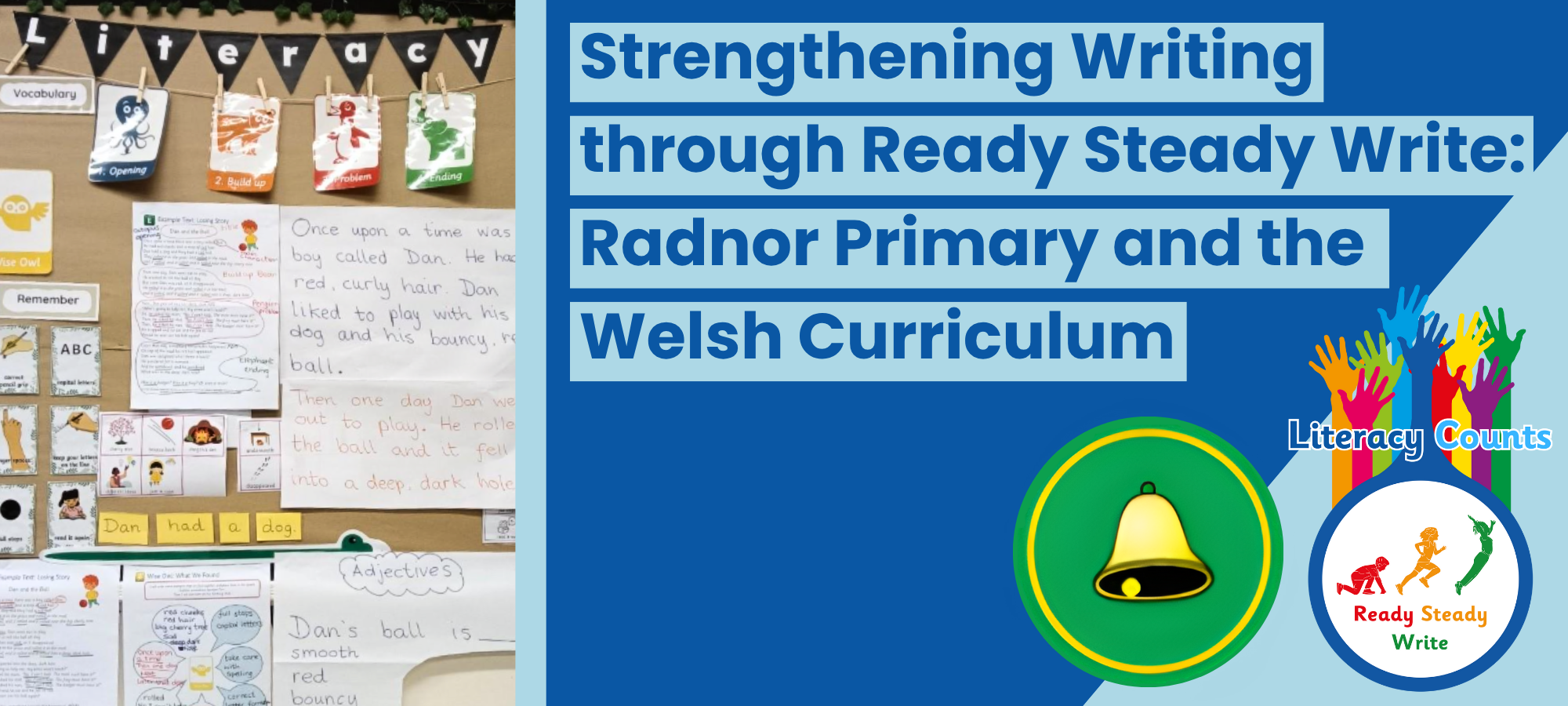 Strengthening Writing through Ready Steady Write: Radnor Primary and the Welsh Curriculum&nbsp;