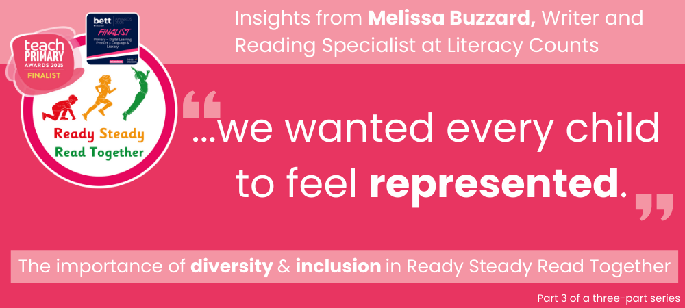 The Importance of Diversity and Inclusion in Ready Steady Read Together