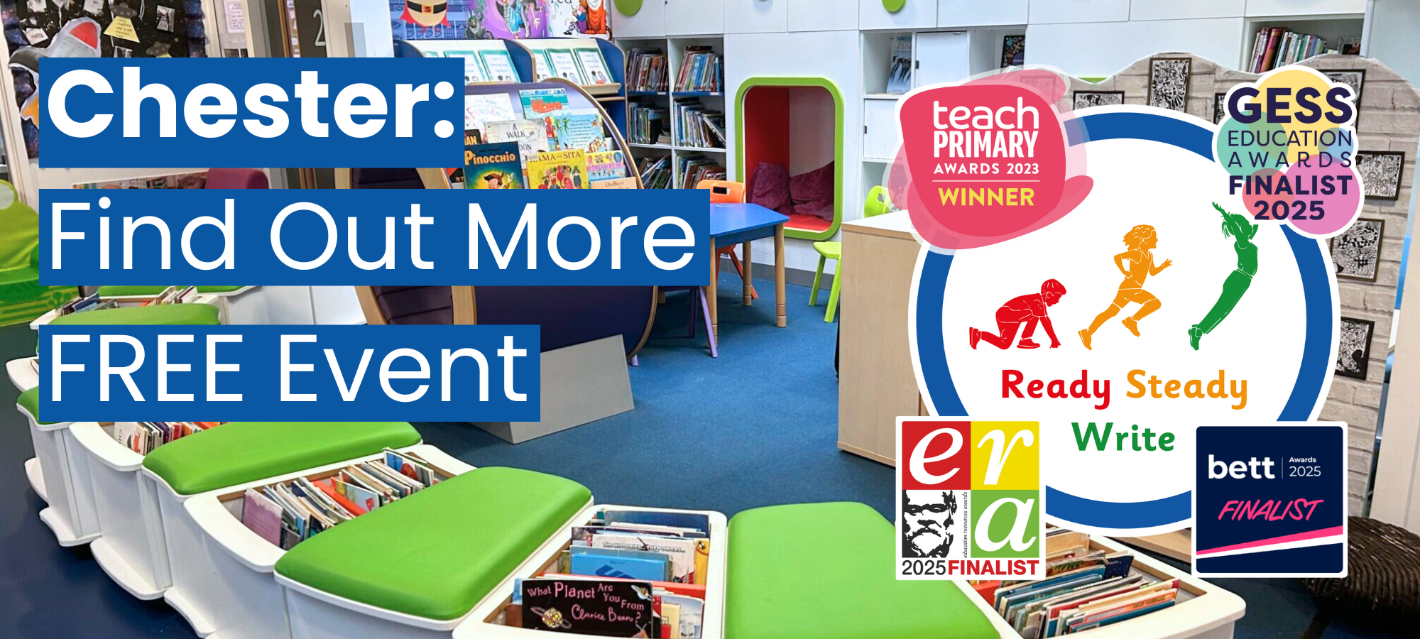 FREE In-Person Event, Chester: Find Out More - Ready Steady Write ...