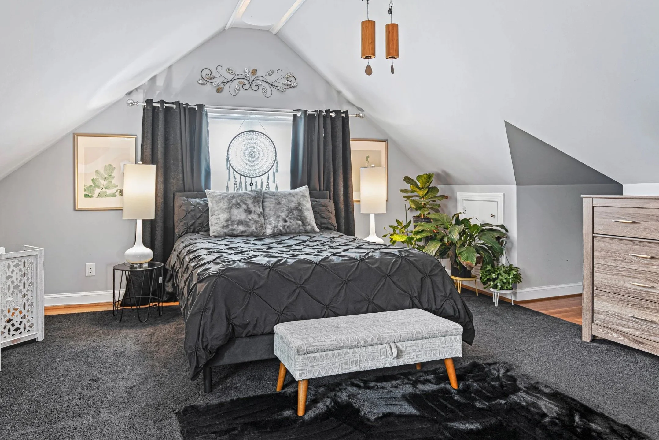 The gorgeous and private upstairs Master Suite. 