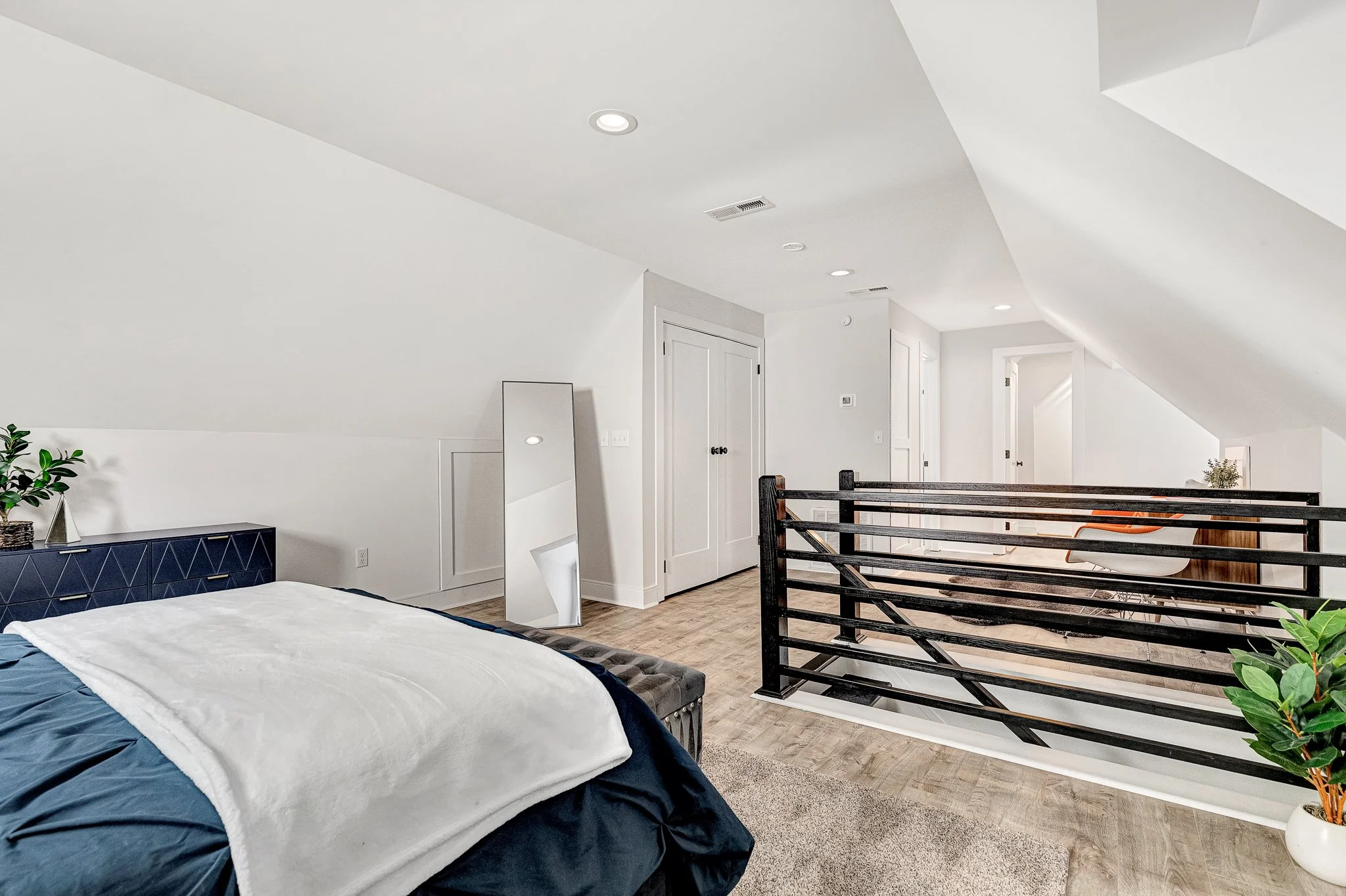 Private, light-filled Master Suite.