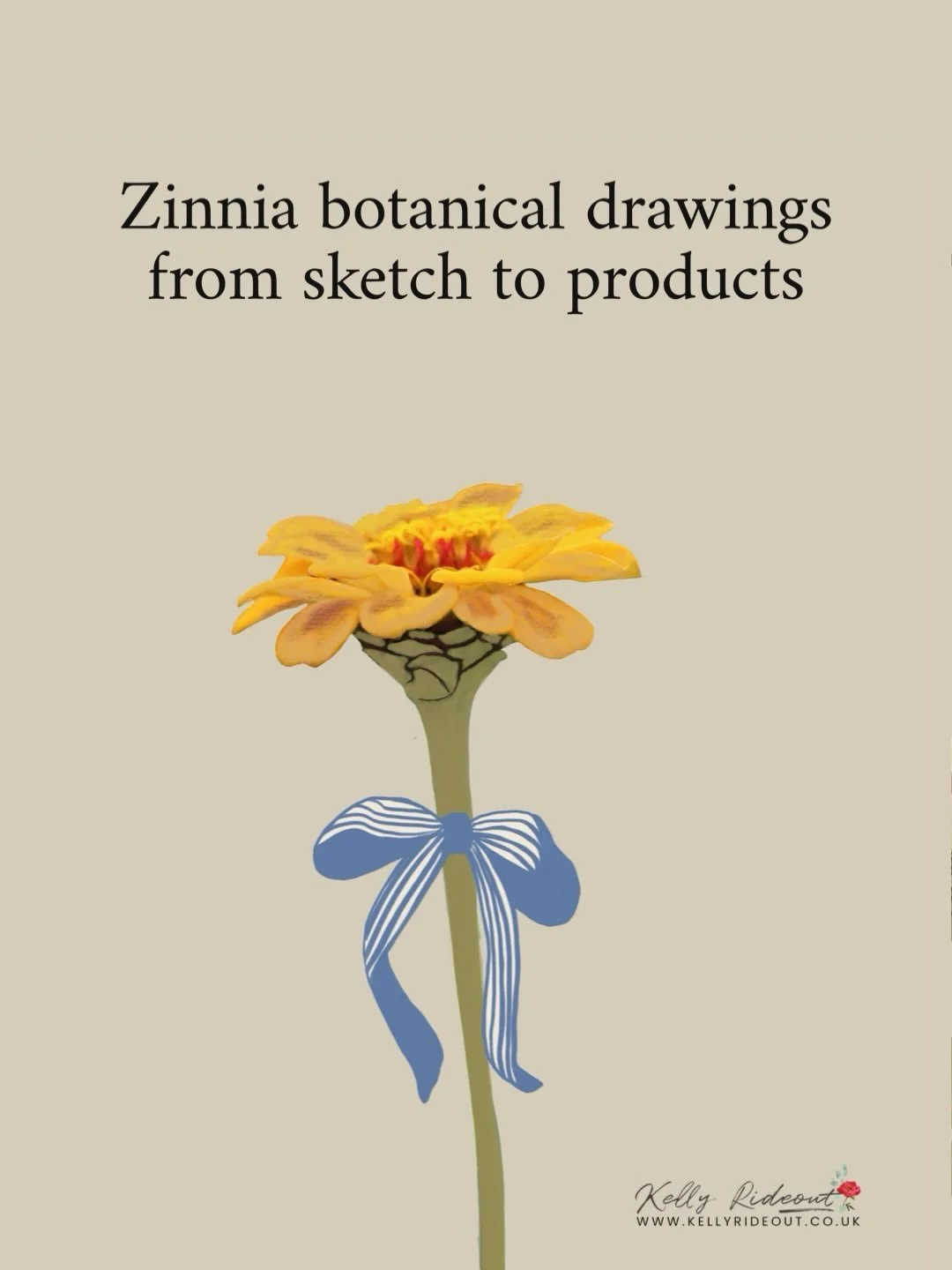 From Zinnia flowers growing in my garden and on the park opposite I began sketching their beauty. I noticed small blue flowers growing between. I illustrated those too.

A whole bouquet of botanical illustrations grew into seamless repeating patterns
