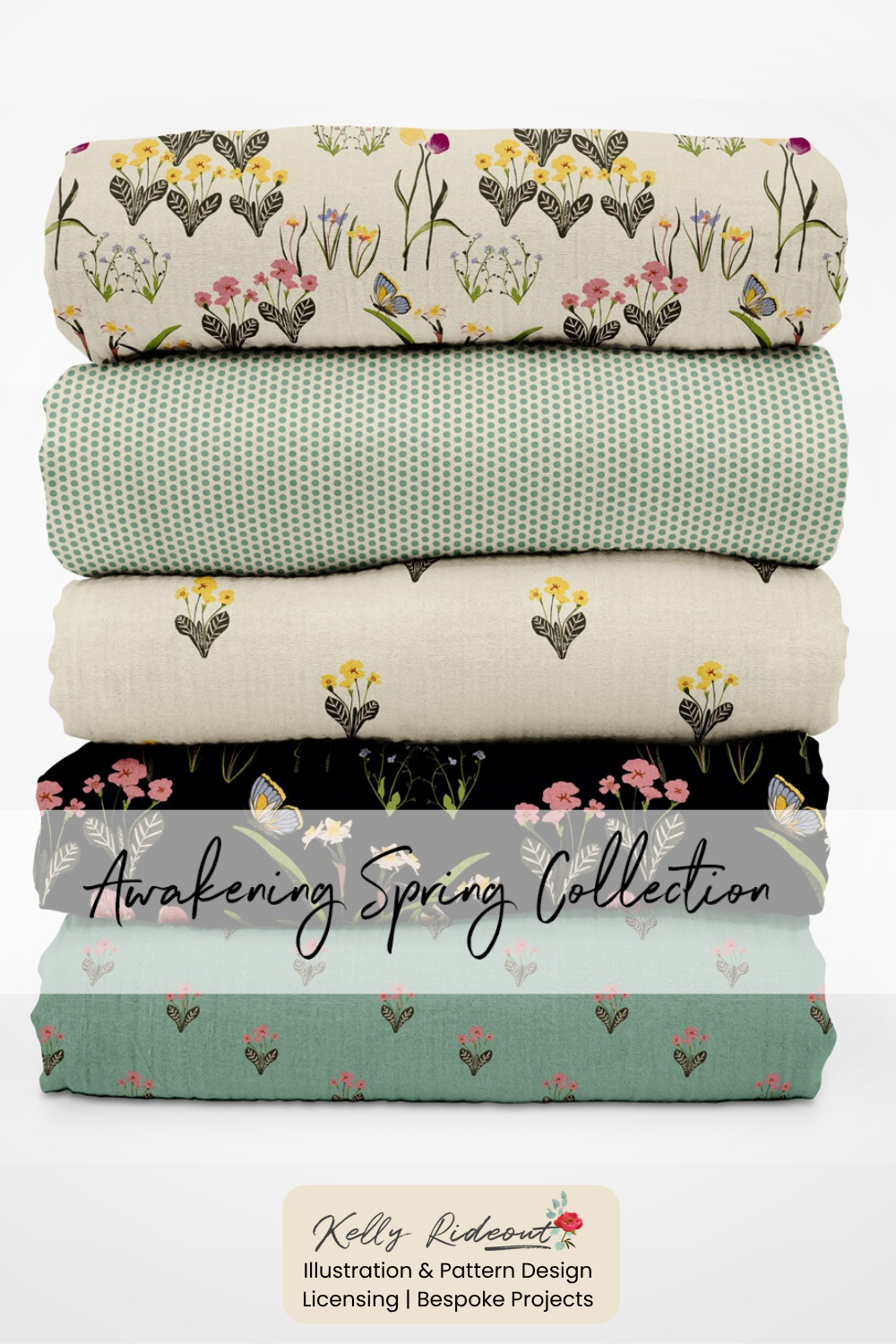 Awakening Spring Fabrics - SKU 123456 | Multi