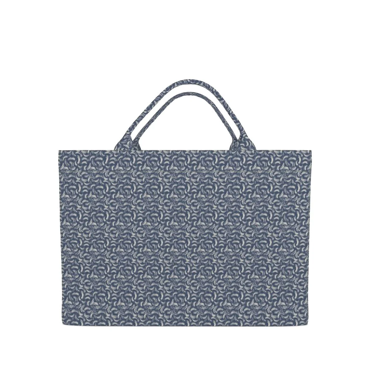 The "Everything" Blue Brush Marks Creative | Denim Weekend Bag