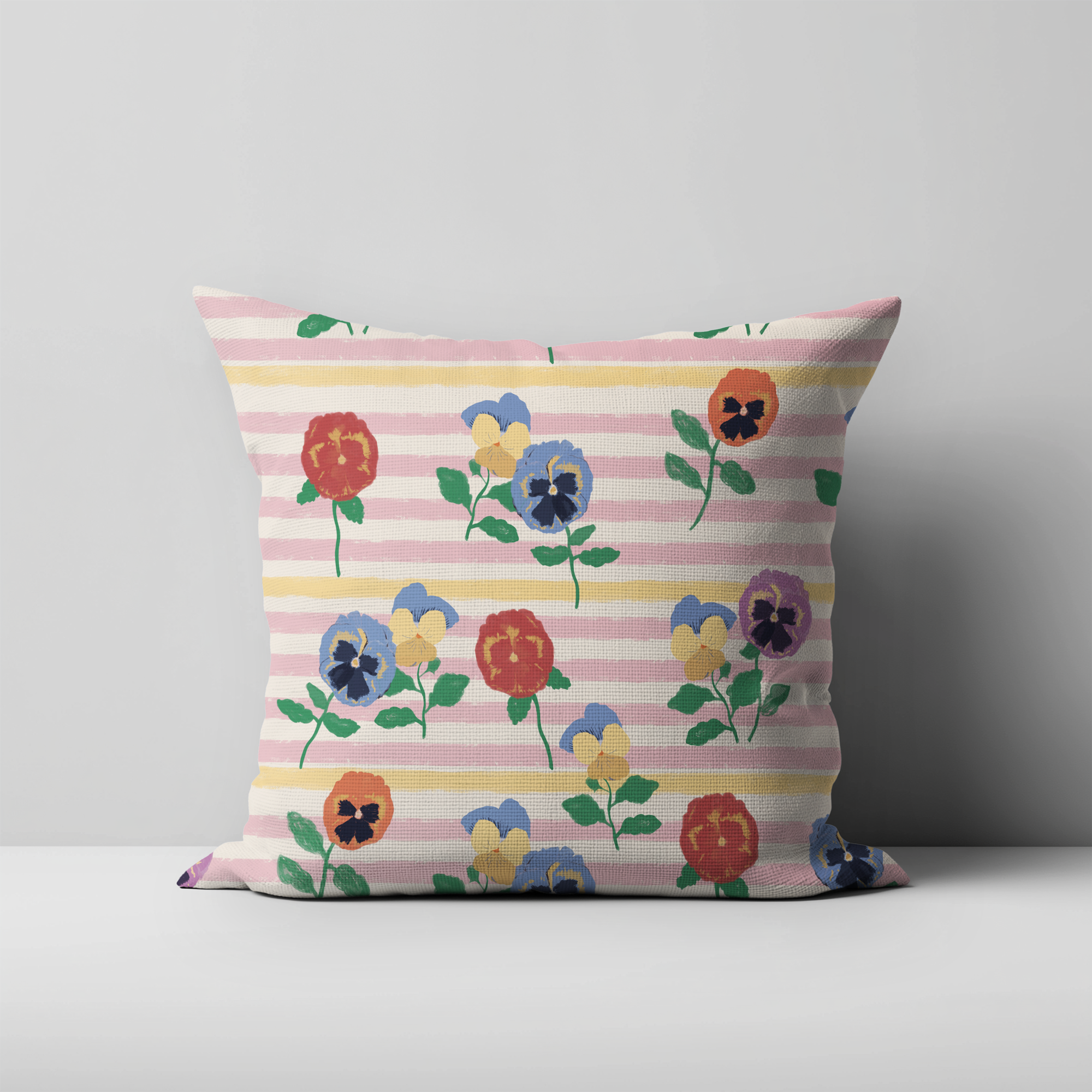 Pansy-viola-and-pink-hand-painted-stripe-cushion.png