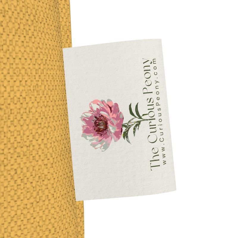 Orange Tote Bag The Curious Peony Label.jpeg