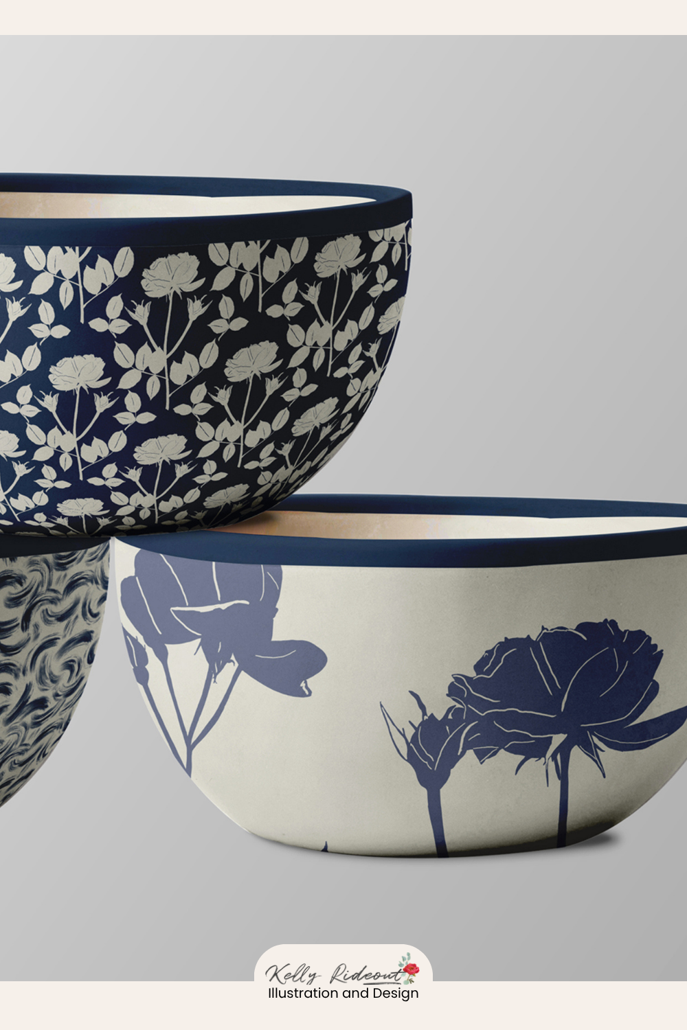 Two Tone Rose Collection Blue Ceramic Bowls.png