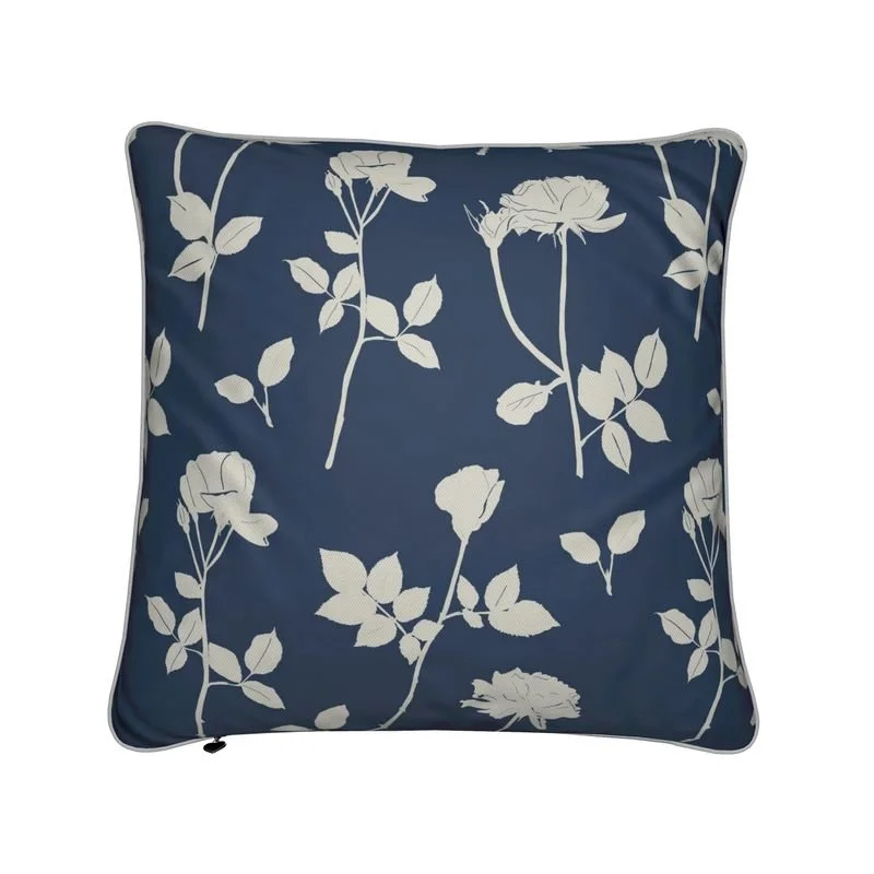 Rose Silhouette Printed Luxury Cushion.jpeg