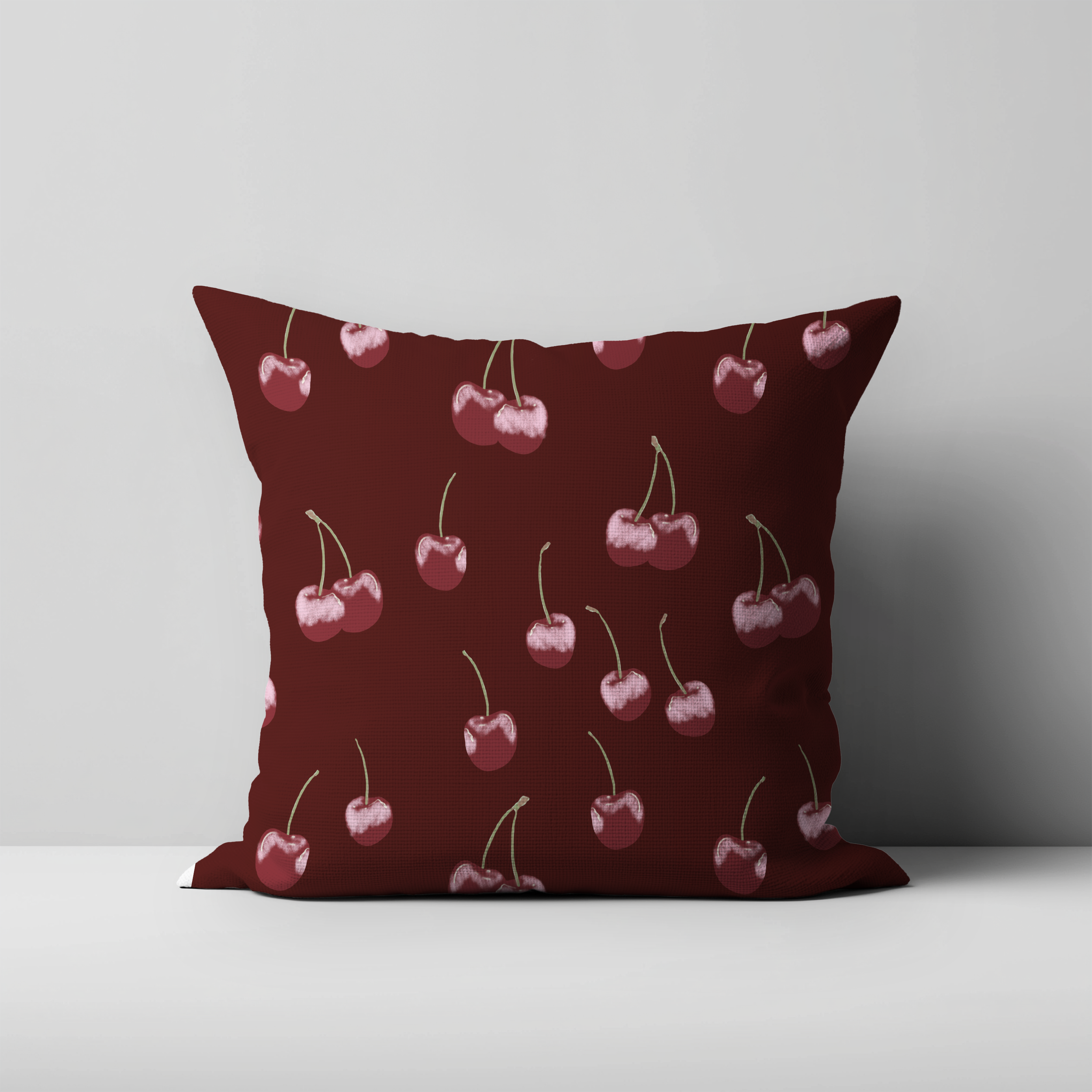 Dark Cherry Red Cushion Back.png